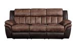 ACME Jaylen Sofa (Motion), Toffee & Espresso Polished Microfiber 55425