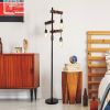 Farmhouse Tree Floor Lamp;  68 Inch 3 Lights Wood Standing Lamp