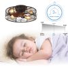 Summer and Winter Dual-Use Ceiling Fan with Remote Control - 6 Speed Adjustment for Sleeping, Indoor Activities, Living room Terrace Dining table Bedr