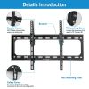 Tilt TV Wall Mount Bracket For 37-70in LED/LCD/PLASMA Flat TV VESA 600x400mm