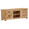 TV Cabinet 43.3"x11.8"x15.7" Rough Mango Wood