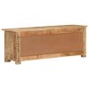 TV Cabinet 43.3"x11.8"x15.7" Rough Mango Wood