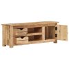 TV Cabinet 43.3"x11.8"x15.7" Rough Mango Wood