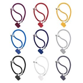 Mobile Phone Lanyard Card Halter (Color: White)