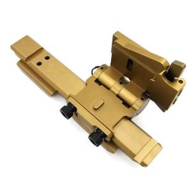 SOTAC-GEAR Tactical G33 Mounts Magnifier Flip-To-Side Quick Detach w/ 5/8" Riser for G23 3X Magnifiers Fits 20mm Picatinny Rail (Option: Right Sand color)