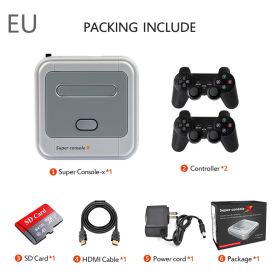 Super Console X Retro Game Console PRO Upgrade Version TV Set-Top Box R8 Game Console PSPArcade (Option: B-UK)