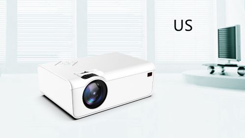 Home Office Android Smart HD Micro Joy Projector (Option: White-Android models-US)