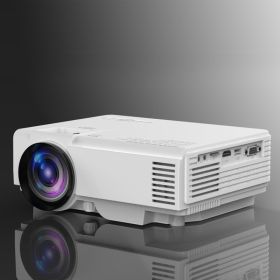 Household And Commercial Multi-function Projector (Option: White-US)