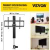 VEVOR Motorized TV Lift Stroke Length 35 Inches Motorized TV Mount Fit for 32-65 Inch TV Lift with Remote Control Height Adjustable 28.7-64.2 Inch,Loa