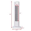 Fantask 35W 28 Inch Quiet Bladeless Oscillating Tower Fan