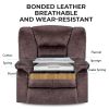 Oversized Recliner Chair Sofa with Massage and Heating