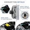 Aluminum High Speed Shutter Exhaust Fan