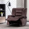 Oversized Recliner Chair Sofa with Massage and Heating